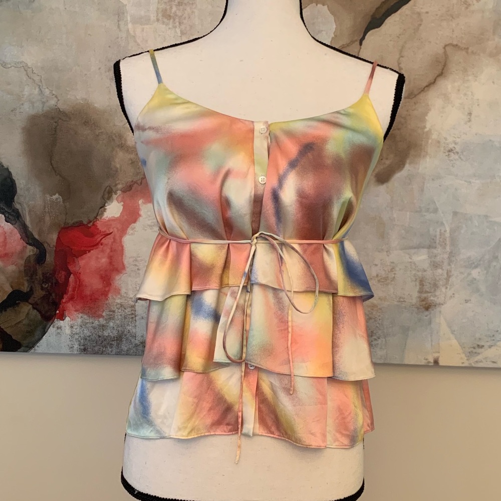 7 for all mankind silk camisole size xs
